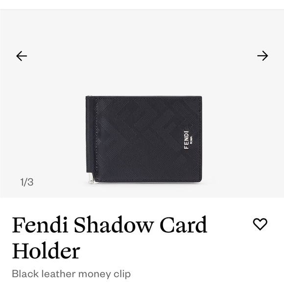 Fendi Black Leather Accessory - Picture 5 of 7